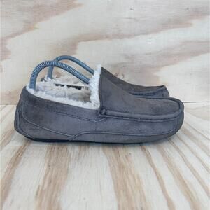 UGG Australia - Thurston Ascot - Moccasin Slipper - Gray - Men's - 7 - S/N 5775